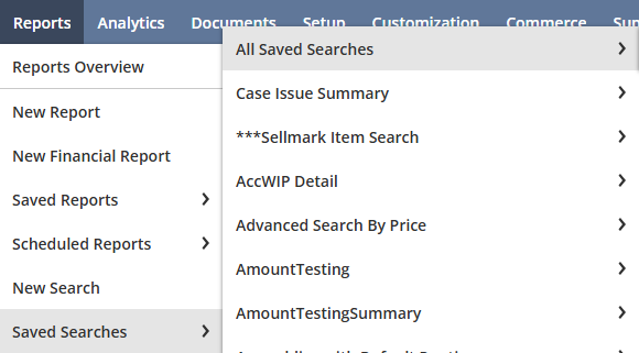 13. Saved Search Navigation