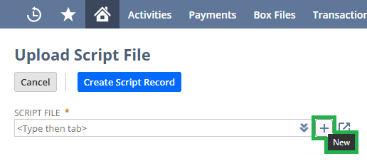 2. Script File - New