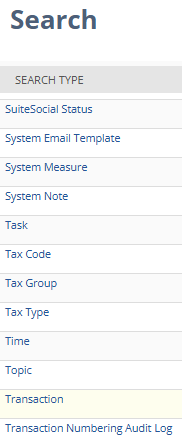 8. Transaction Record Type