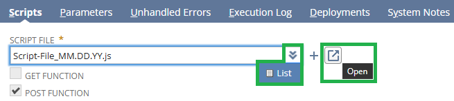 Customization - Scripting - Script File