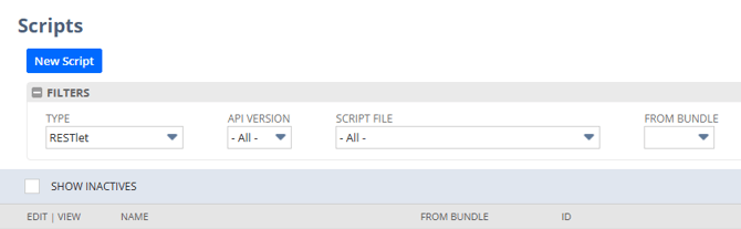 Customization - Scripting - Scripts Filters