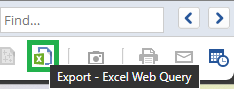 Export - Excel Web Query