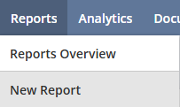 Reports - New Report