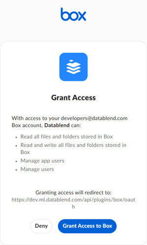 Box.com Grant Access