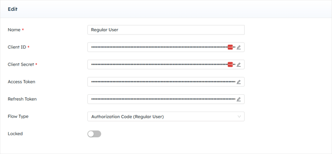 Sage Intacct REST Credentials - Regular User