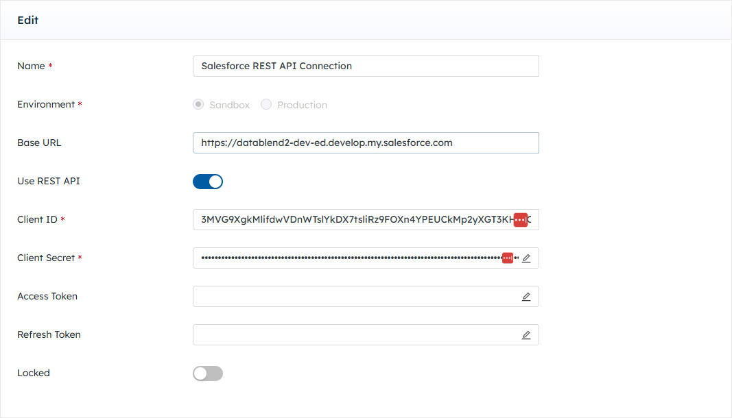 Salesforce Credentials